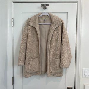 Z Supply Beige Teddy Coat